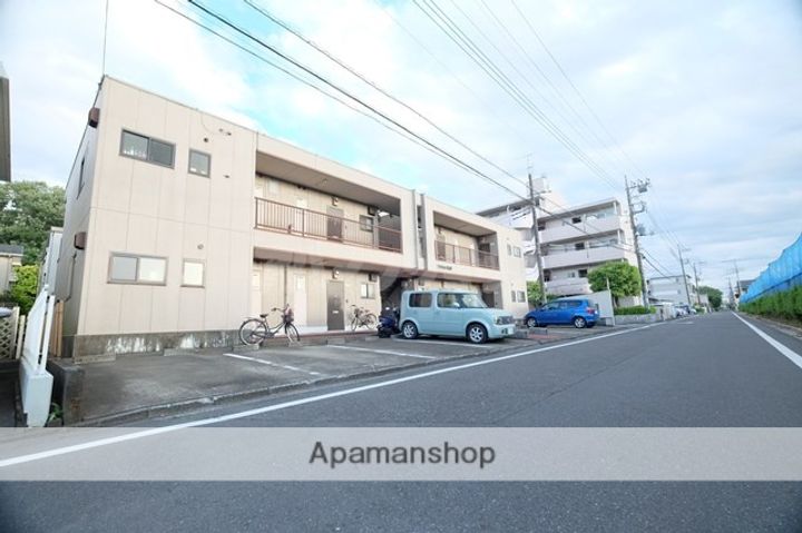 埼玉県鶴ヶ島市富士見4丁目の賃貸マンションの外観