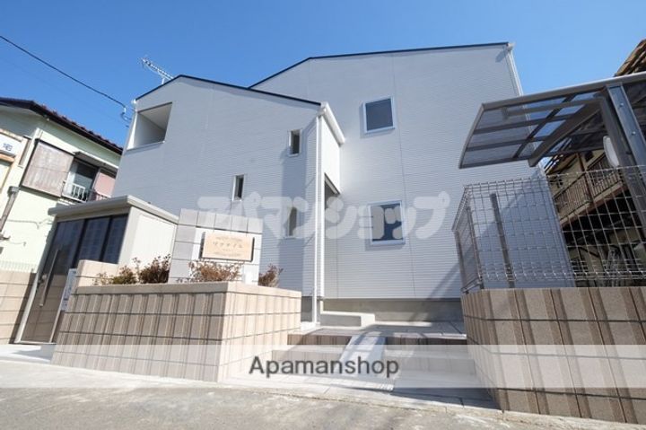 埼玉県坂戸市末広町の賃貸アパートの外観