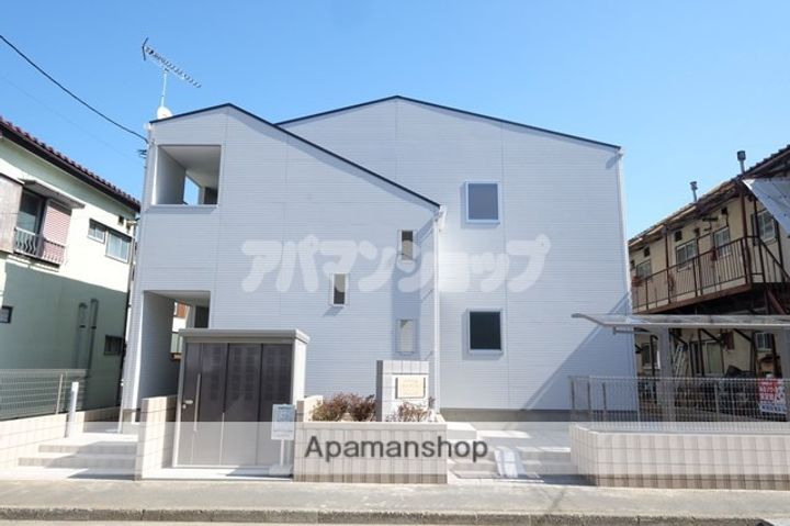 埼玉県坂戸市末広町の賃貸アパートの外観