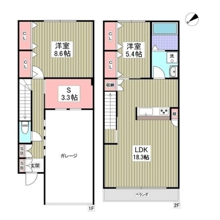 El alivioの間取り