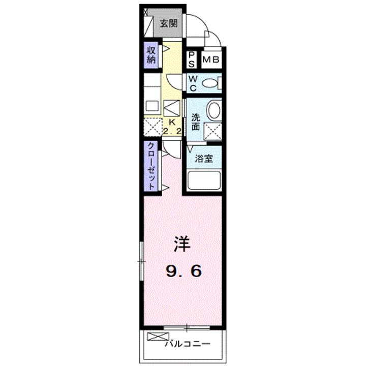 パローラ ロゼッタの間取り
