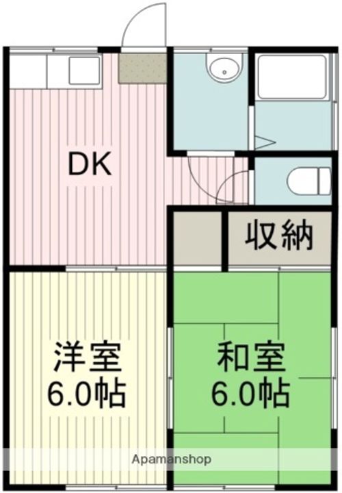 クレインヒル第2の間取り