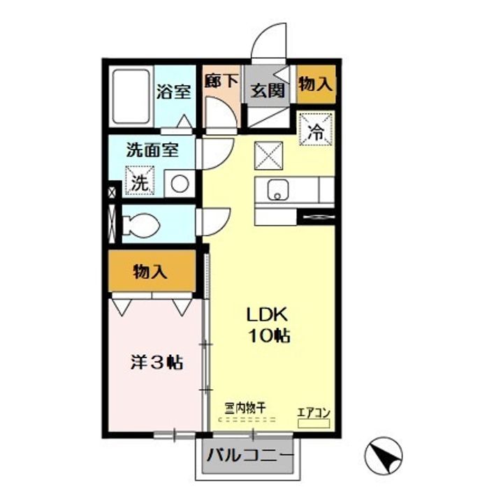 リヴィエールの間取り