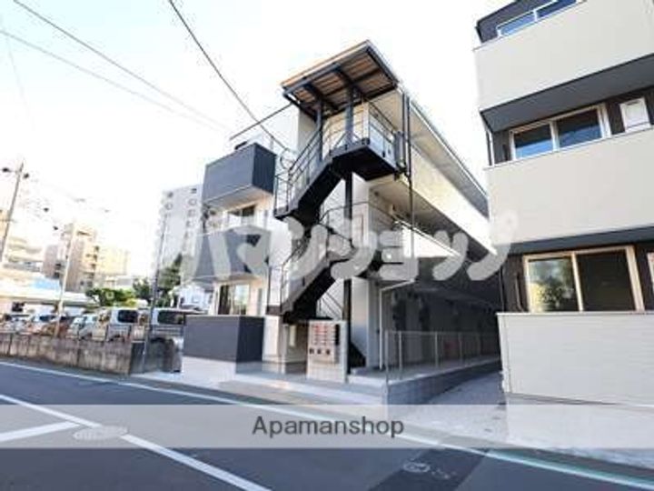 埼玉県鶴ヶ島市大字上広谷の賃貸アパートの外観