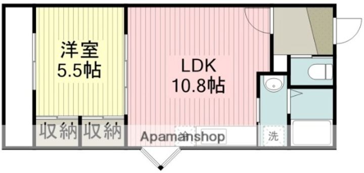 GRADUS鶴ヶ島Ⅲの間取り