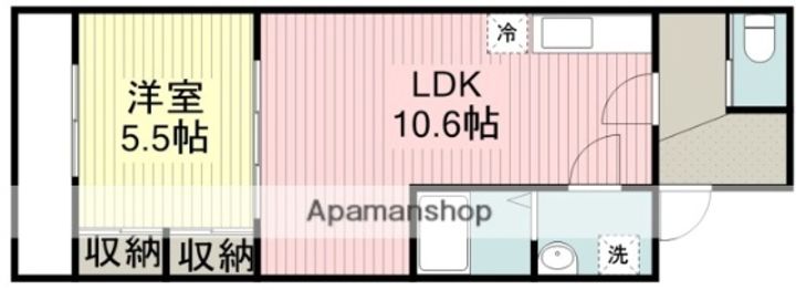 GRADUS鶴ヶ島Ⅲの間取り