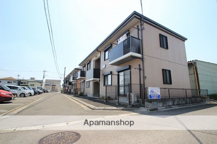 埼玉県川越市大字下広谷の賃貸アパートの外観