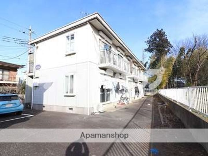 埼玉県川越市大字的場の賃貸アパートの外観