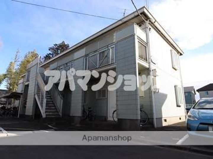 埼玉県川越市大字的場の賃貸アパートの外観