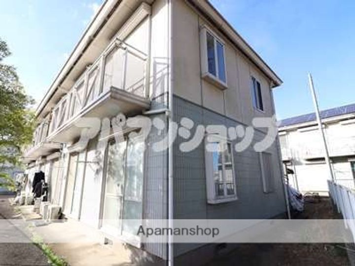 埼玉県川越市大字的場の賃貸アパートの外観