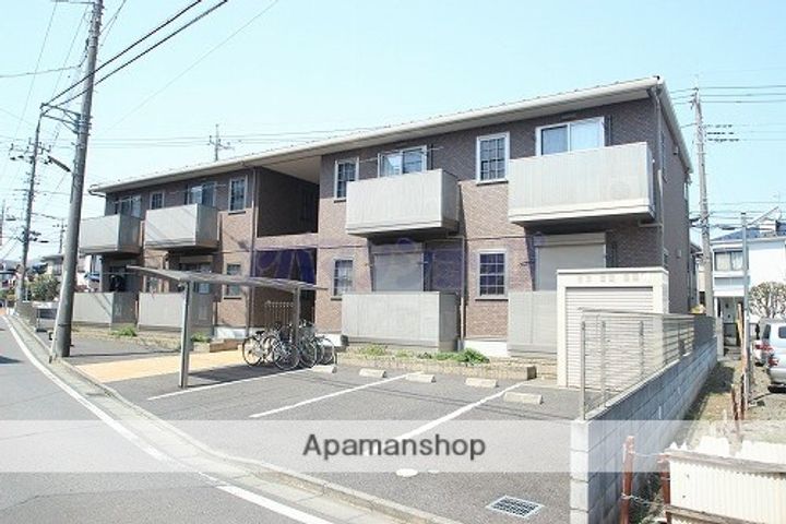 埼玉県川越市大字吉田の賃貸アパートの外観