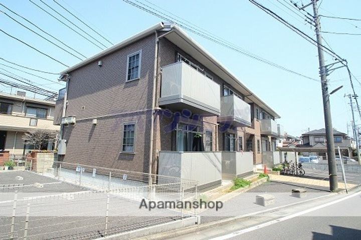 埼玉県川越市大字吉田の賃貸アパートの外観