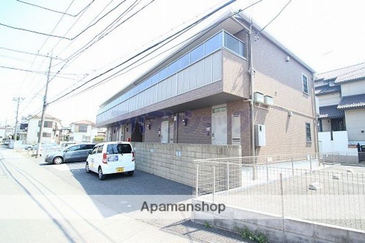 埼玉県川越市大字吉田の賃貸アパートの外観
