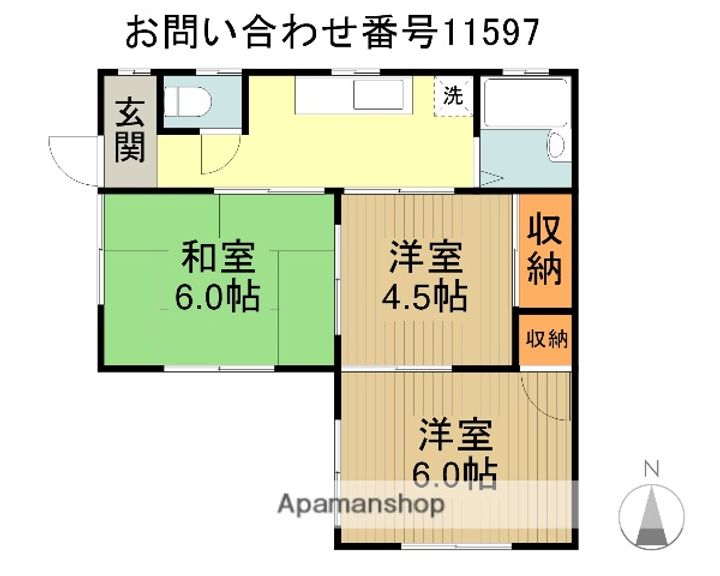 埼玉県所沢市上新井4丁目(一戸建)の賃貸物件の間取り