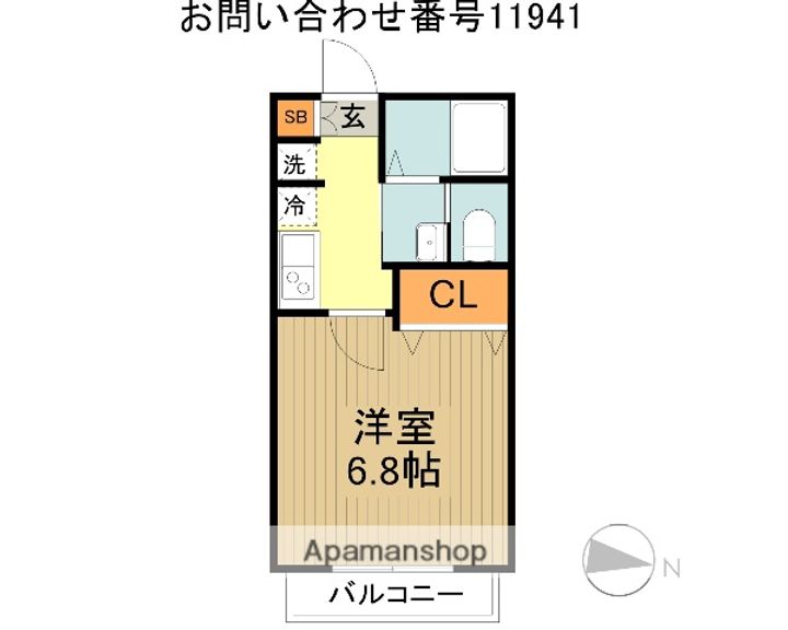 キャメル北入曽Ⅰの間取り