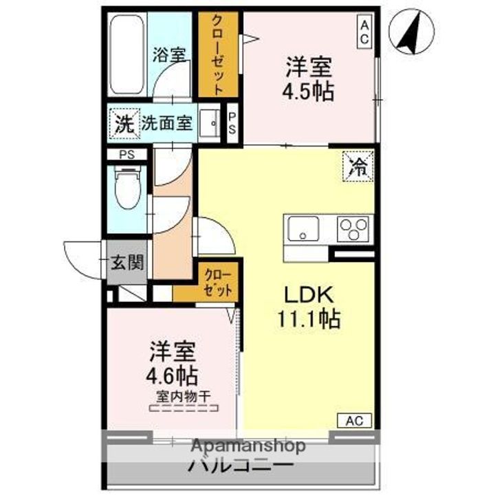 D−SERENO緑町の間取り