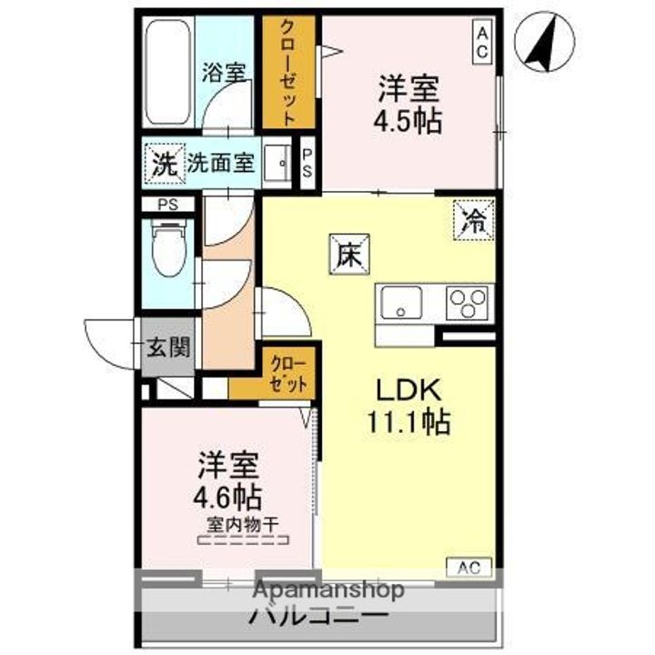 D−SERENO緑町の間取り