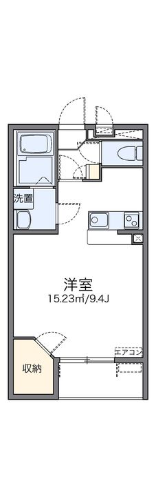 レオネクストウォーターリリーの間取り