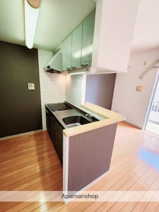 千葉県四街道市美しが丘3丁目の賃貸マンションのキッチン