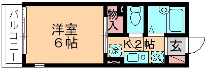 アンビションEIGHTの間取り