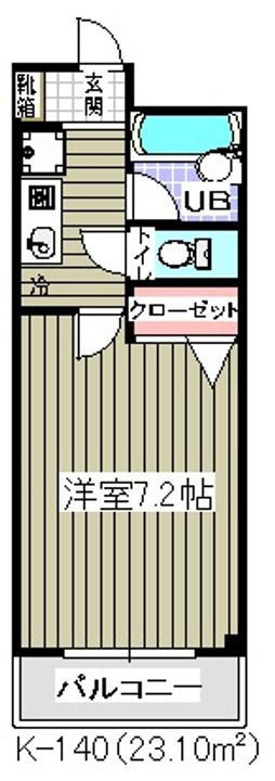 ローズガーデンカスタリアの間取り