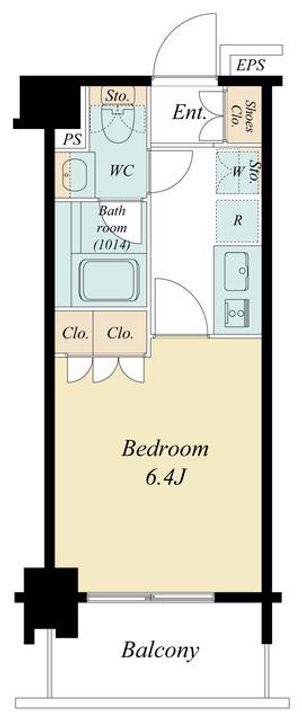 ブランシエスタ浦安の間取り