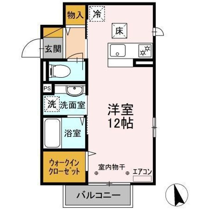 LA LUCE奏の杜(ラ ルーチェ)の間取り