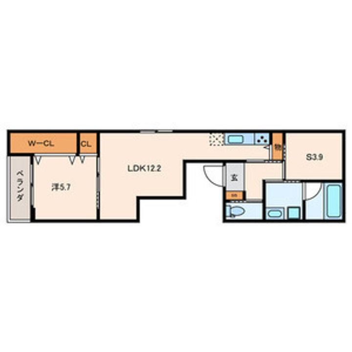 キルシュМの間取り
