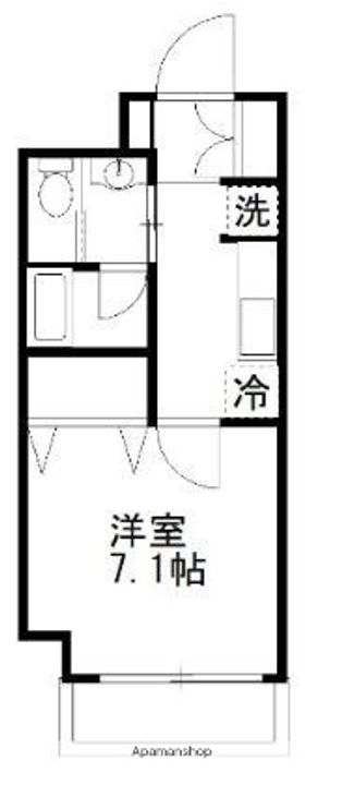 千葉県市川市国分4丁目の賃貸マンション120の間取り