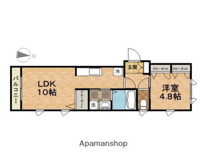 エスペランサ203の間取り