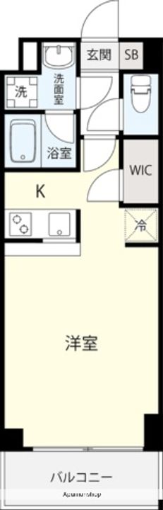 グラードコート407の間取り