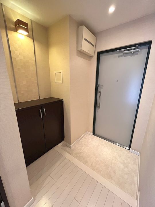 千葉県市川市欠真間2丁目の賃貸マンションの玄関