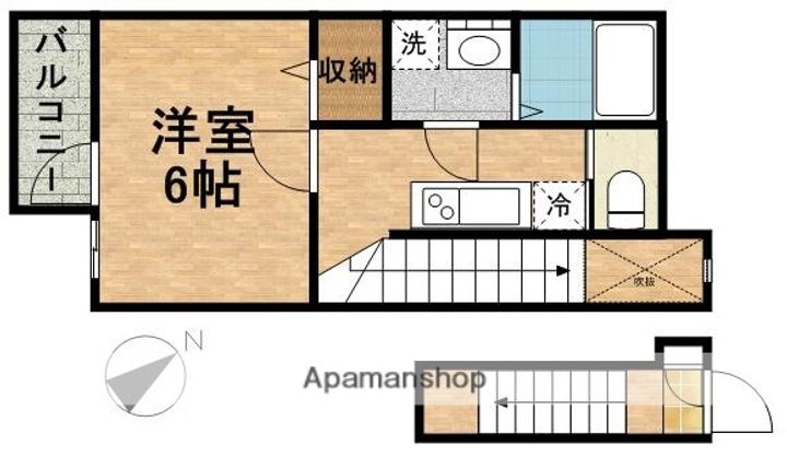 アンシャンテの間取り