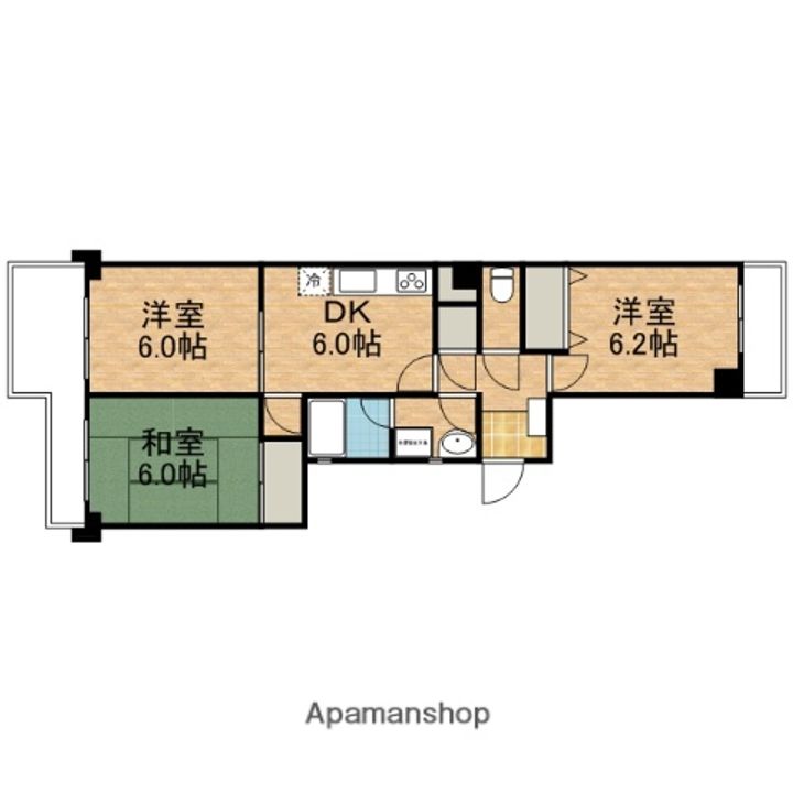 エリントンヒル東船橋の間取り