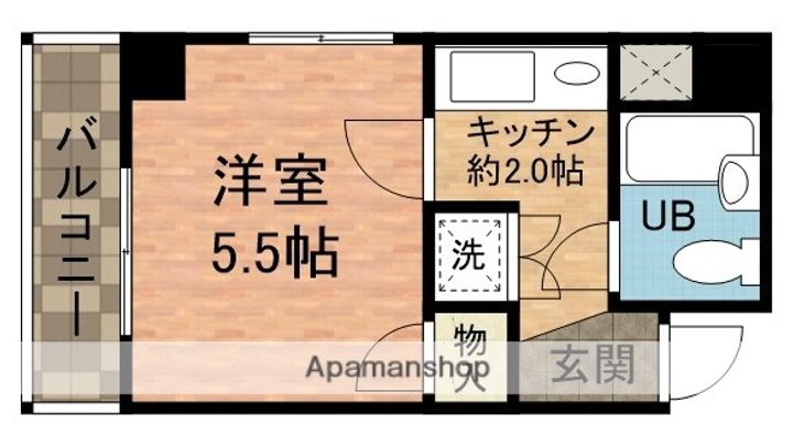 DRホームズ行徳305の間取り