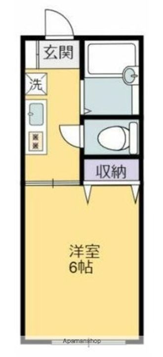 メゾン・ヴェルデ八幡102の間取り
