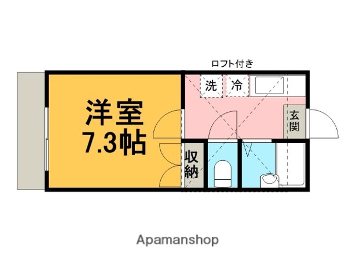 メゾンシンワの間取り