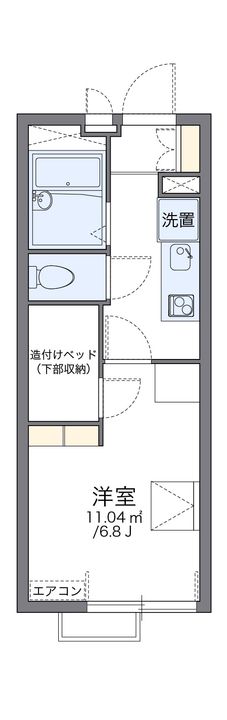 レオパレスCHACOの間取り