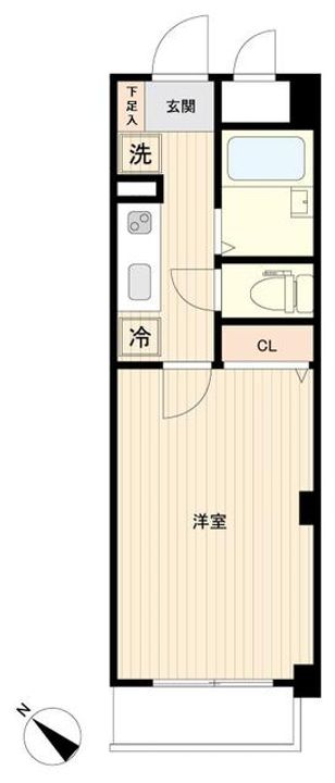 ザ・レジデンス行徳Ⅲ0208の間取り