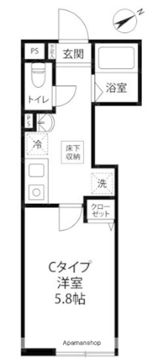アース西船橋の間取り