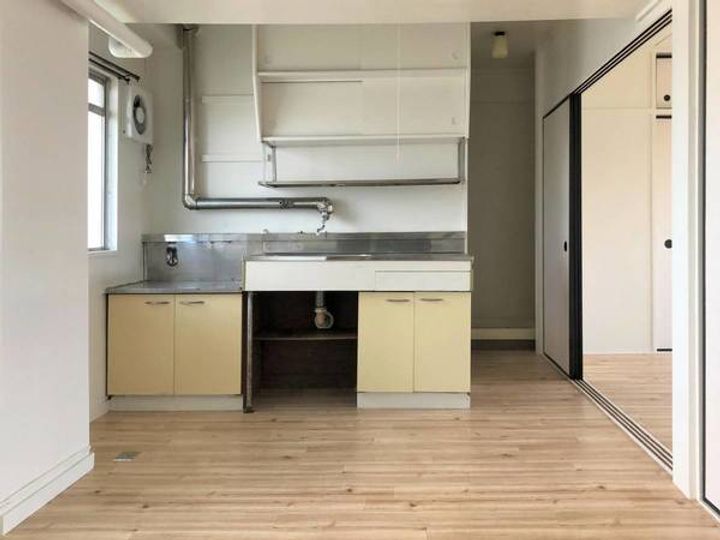 ビレッジハウス鎌ヶ谷3号棟0103のキッチン