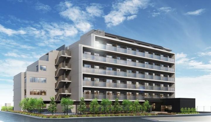 千葉県船橋市東中山2丁目の賃貸マンションの外観