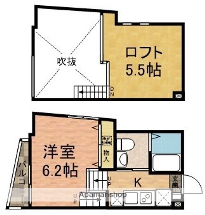 KS新船橋の間取り