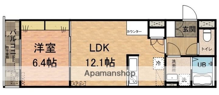 グランデイルの間取り