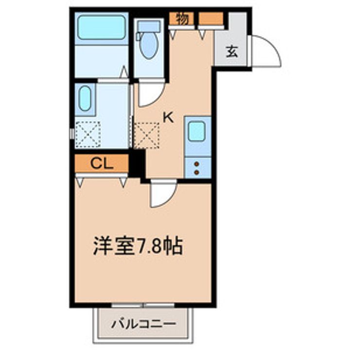 リトルキャビンの間取り