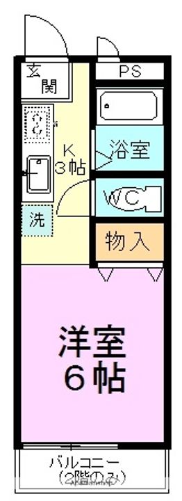 ハイネス木内の間取り