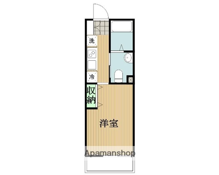 千葉県船橋市南三咲4丁目の賃貸アパートの間取り