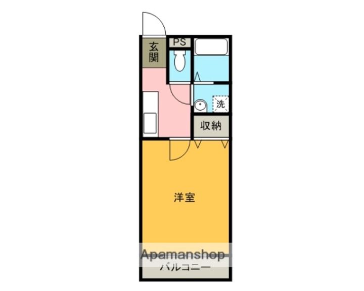 千葉県佐倉市下志津の賃貸アパートの間取り