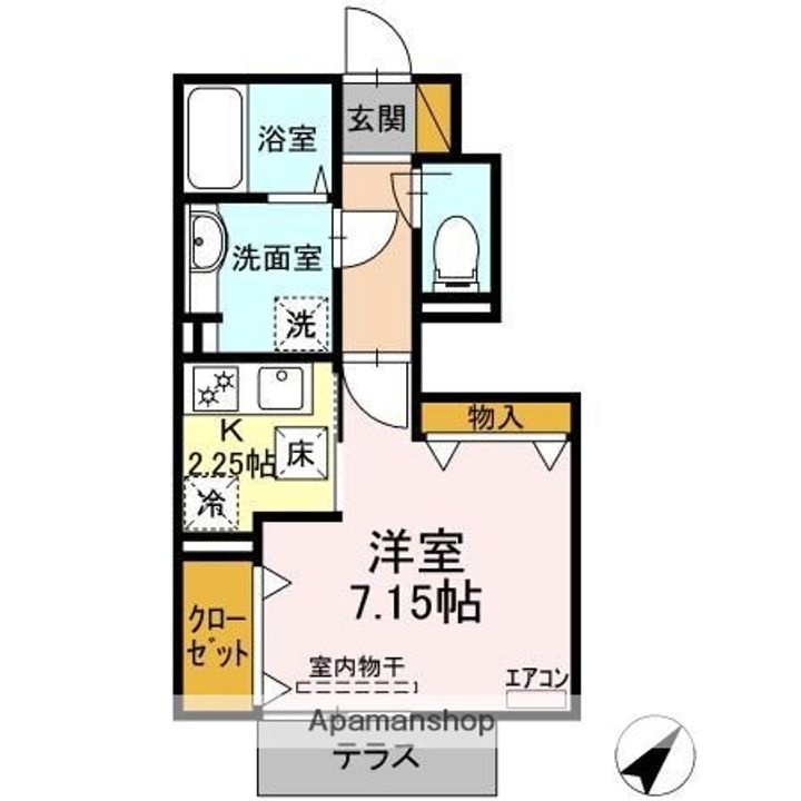 リヴェールの間取り