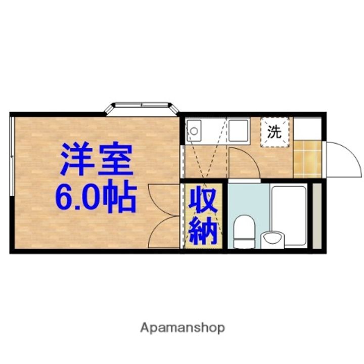 エーデルハイツ101の間取り